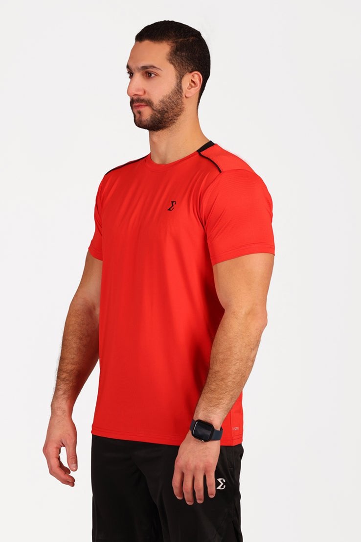SIGMA FIT Racket Sports Tee Red - Image 4